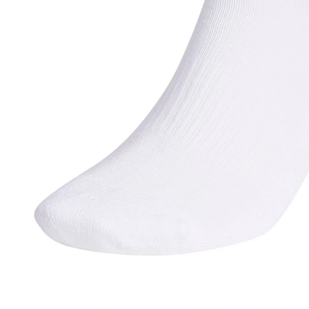 ADIDAS• ATHLETIC CUSHIONED CREW  SOCKS • 6 PAIRS